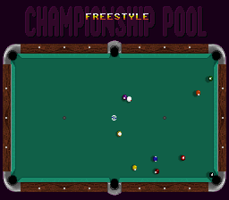 Championship Pool (Europe) In game screenshot